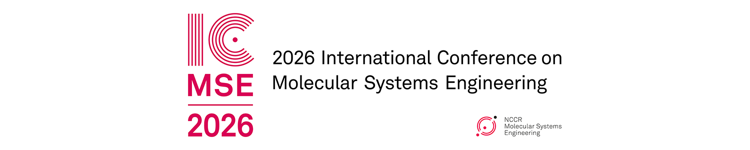 Header banner for the conference: 2026 International Conference on Molecular Systems Engineering. This goes from 1 June 2026 to 3 June 2026.
