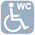 icon wheelchair restroom